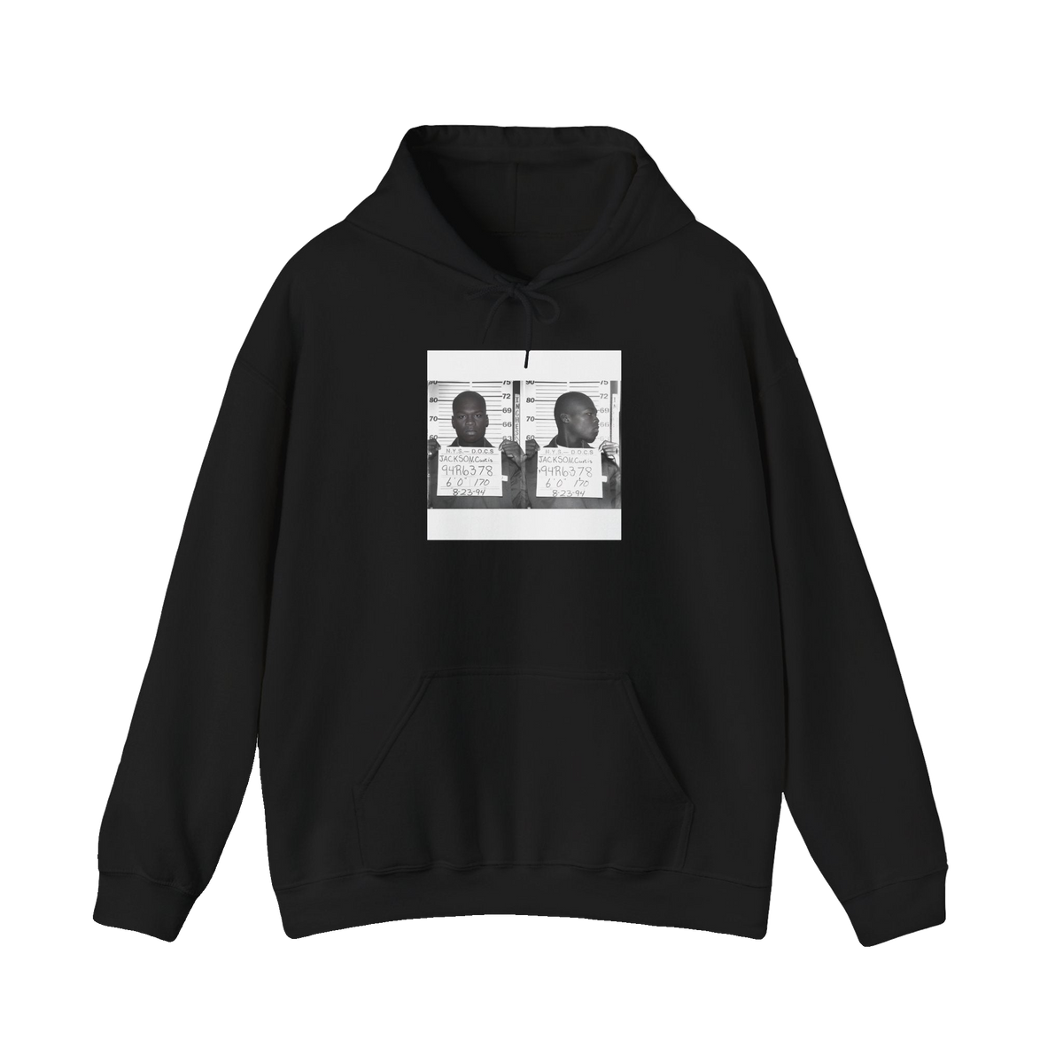 50 Cent 1994 Mugshot Hoodie – Unisex Heavy Blend (S–5XL)