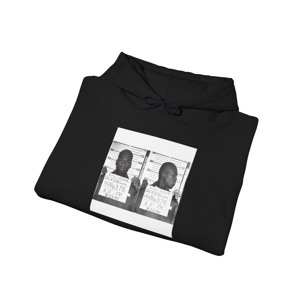 50 Cent 1994 Mugshot Hoodie – Unisex Heavy Blend (S–5XL)