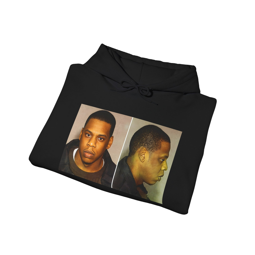Jay-Z Mugshot Hoodie – Unisex Heavy Blend (S–5XL)