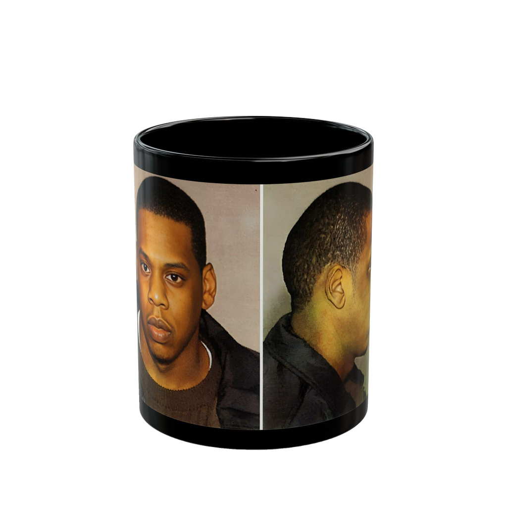 Jay-Z Mugshot Mug – 11oz & 15oz Black Ceramic