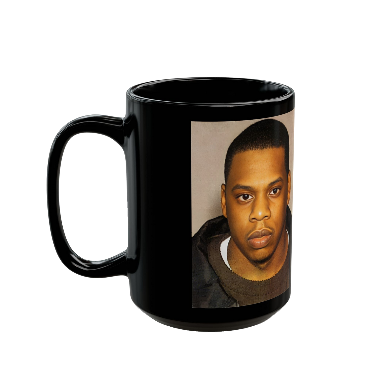 Jay-Z Mugshot Mug – 11oz & 15oz Black Ceramic