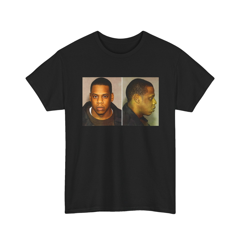 Jay-Z Mugshot T-Shirt – Unisex Heavy Cotton Tee (S–5XL)