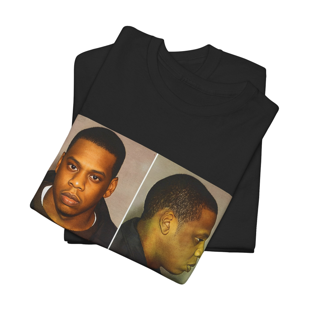 Jay-Z Mugshot T-Shirt – Unisex Heavy Cotton Tee (S–5XL)