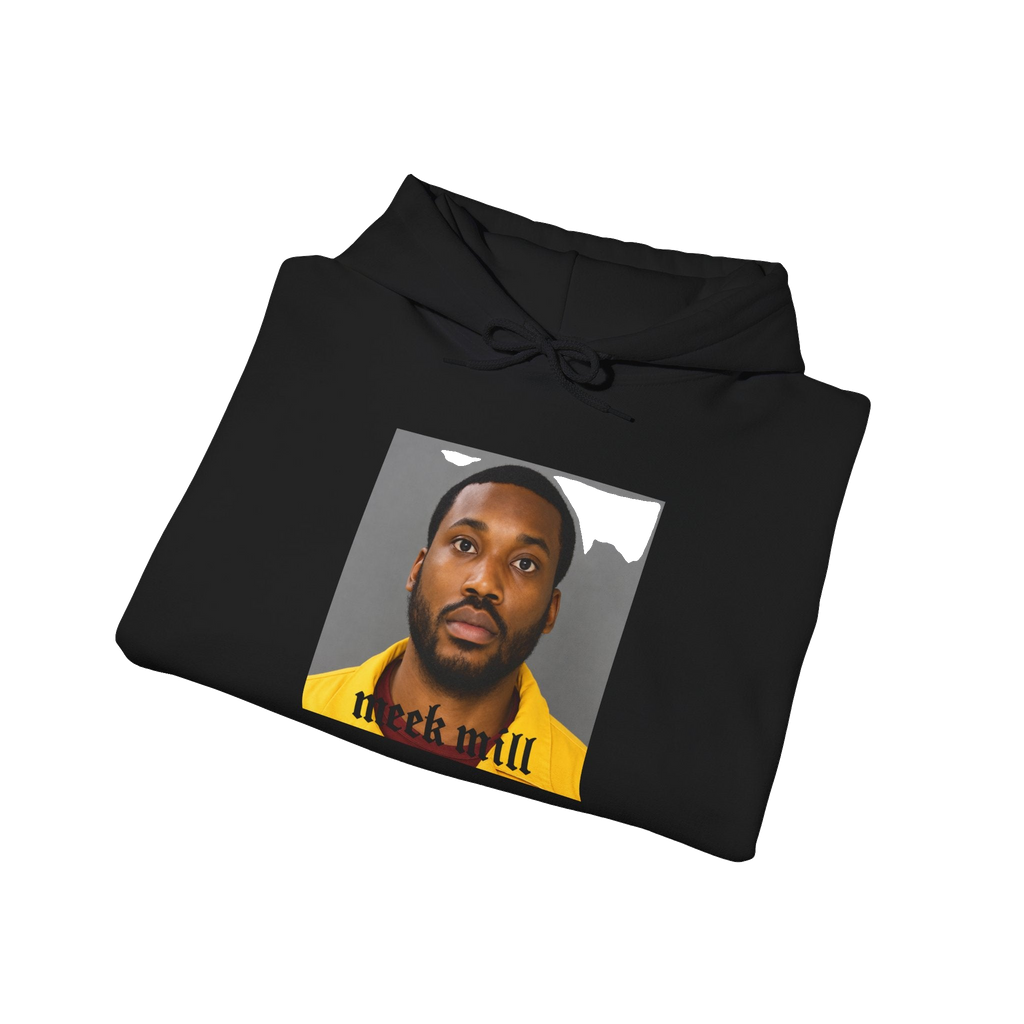 Meek Mill Mugshot Hoodie – Unisex Heavy Blend (S–5XL)