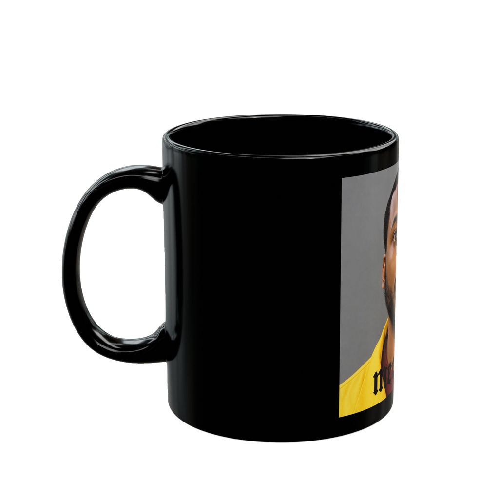 Meek Mill Mugshot Mug – 11oz & 15oz Black Ceramic