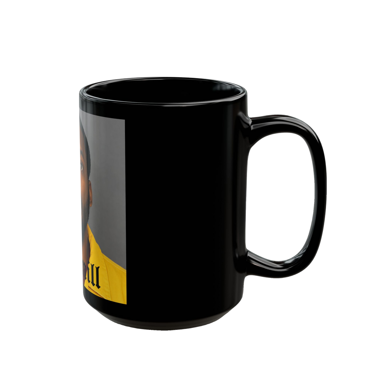 Meek Mill Mugshot Mug – 11oz & 15oz Black Ceramic