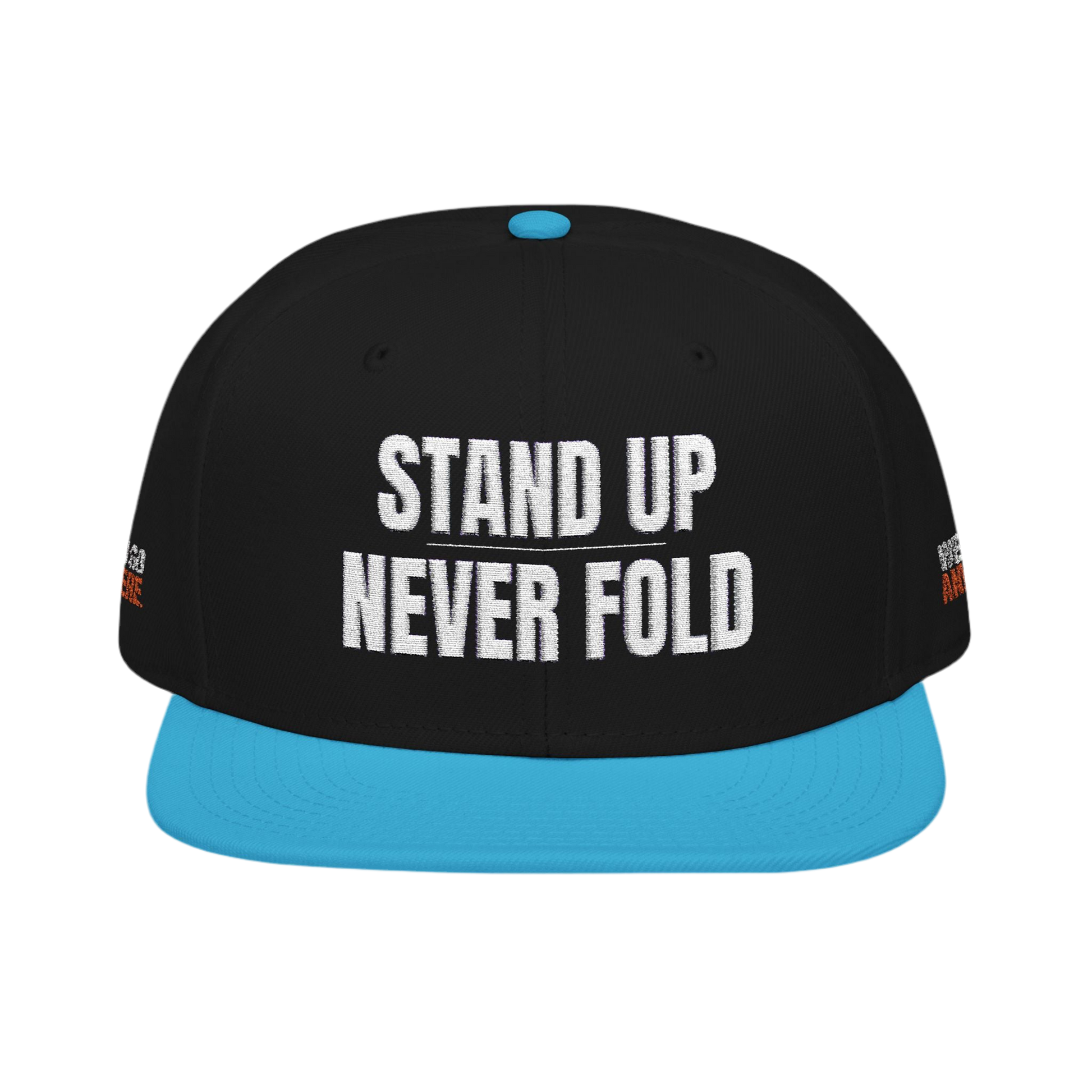 STAND UP NEVER FOLD Snapback (Embroidery)