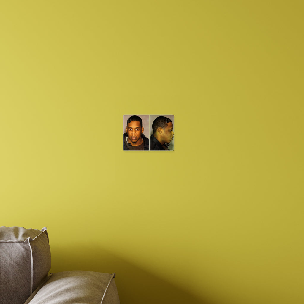 Jay-Z Mugshot Acrylic Wall Art
