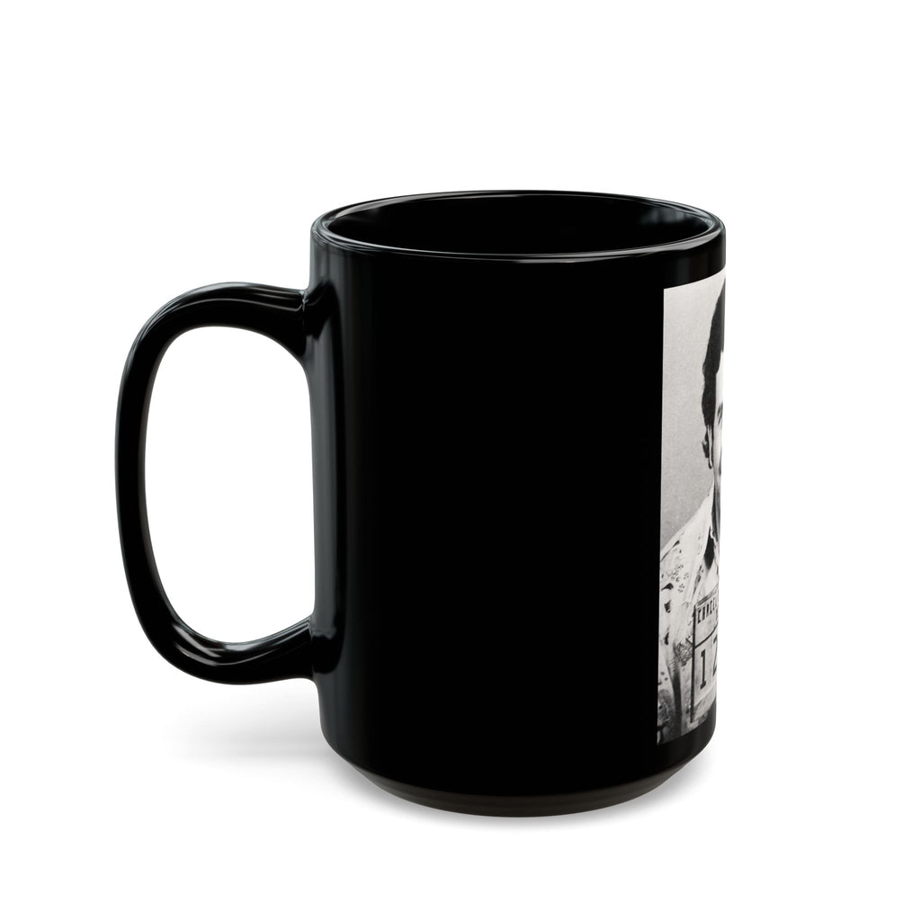 “The Kingpin of Medellín” – Pablo Escobar Tribute Mug – Glossy Black Ceramic