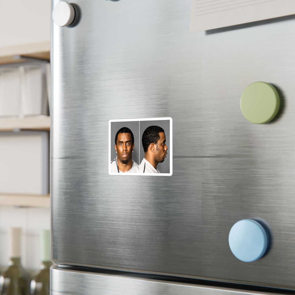 Sean "Diddy" Combs Mugshot Sticker – Kiss-Cut Vinyl Decal
