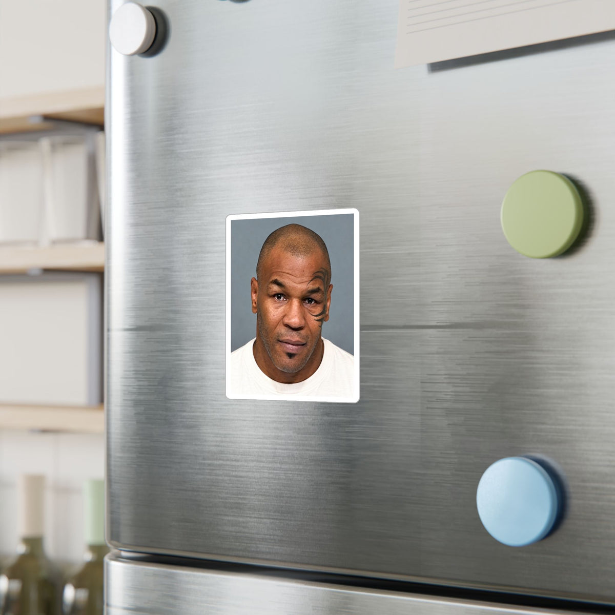 Mike Tyson Mugshot Sticker – Kiss-Cut Vinyl Decal