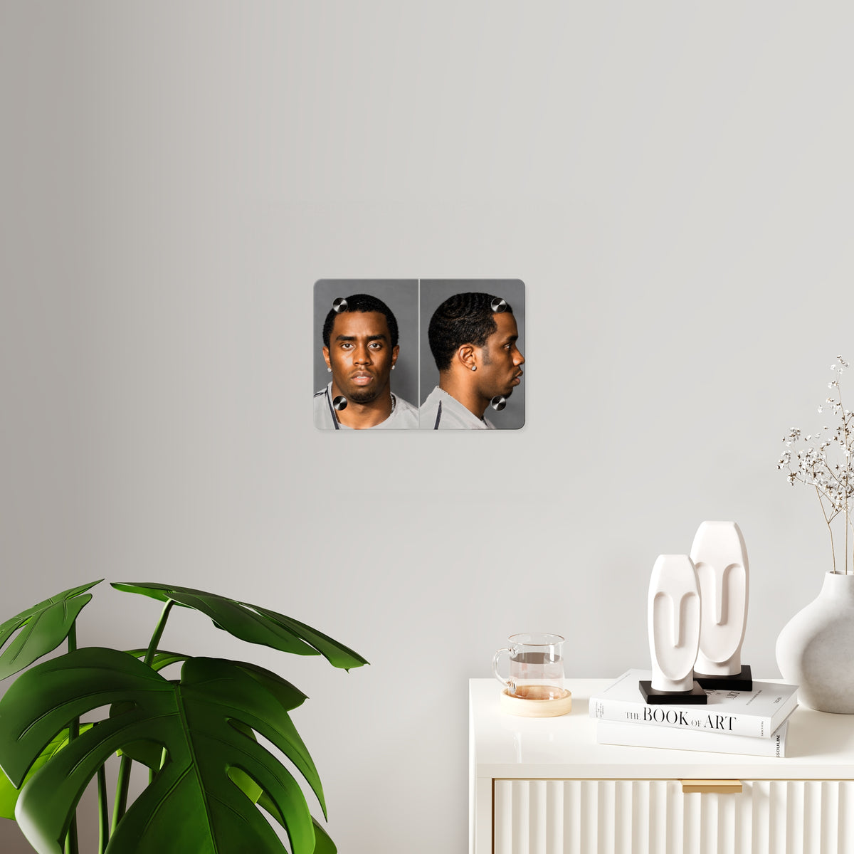 Sean "Diddy" Combs Mugshot Acrylic Wall Art