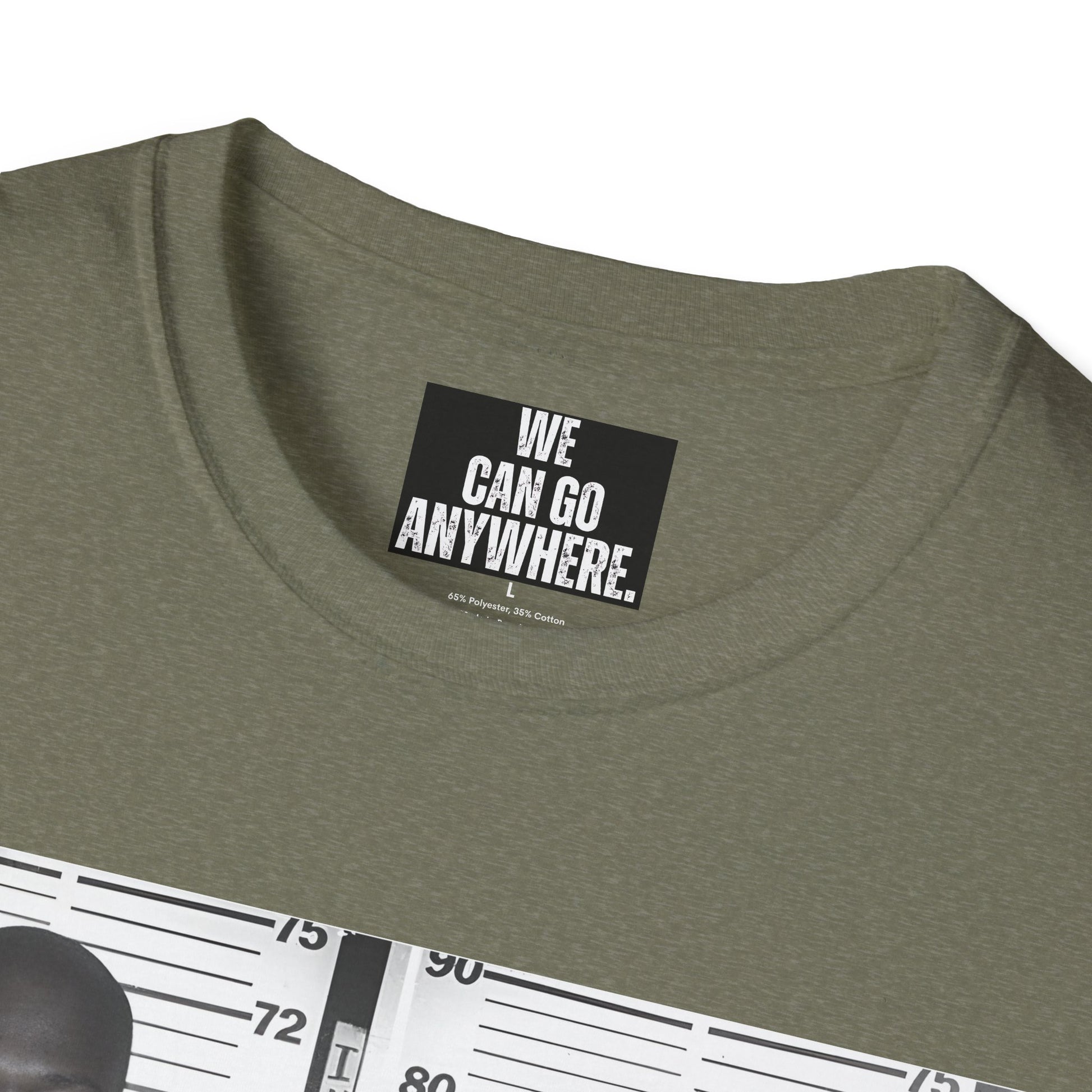 50 Cent Curtis Jackson Mugshot T-Shirt – “Built, Not Broken”