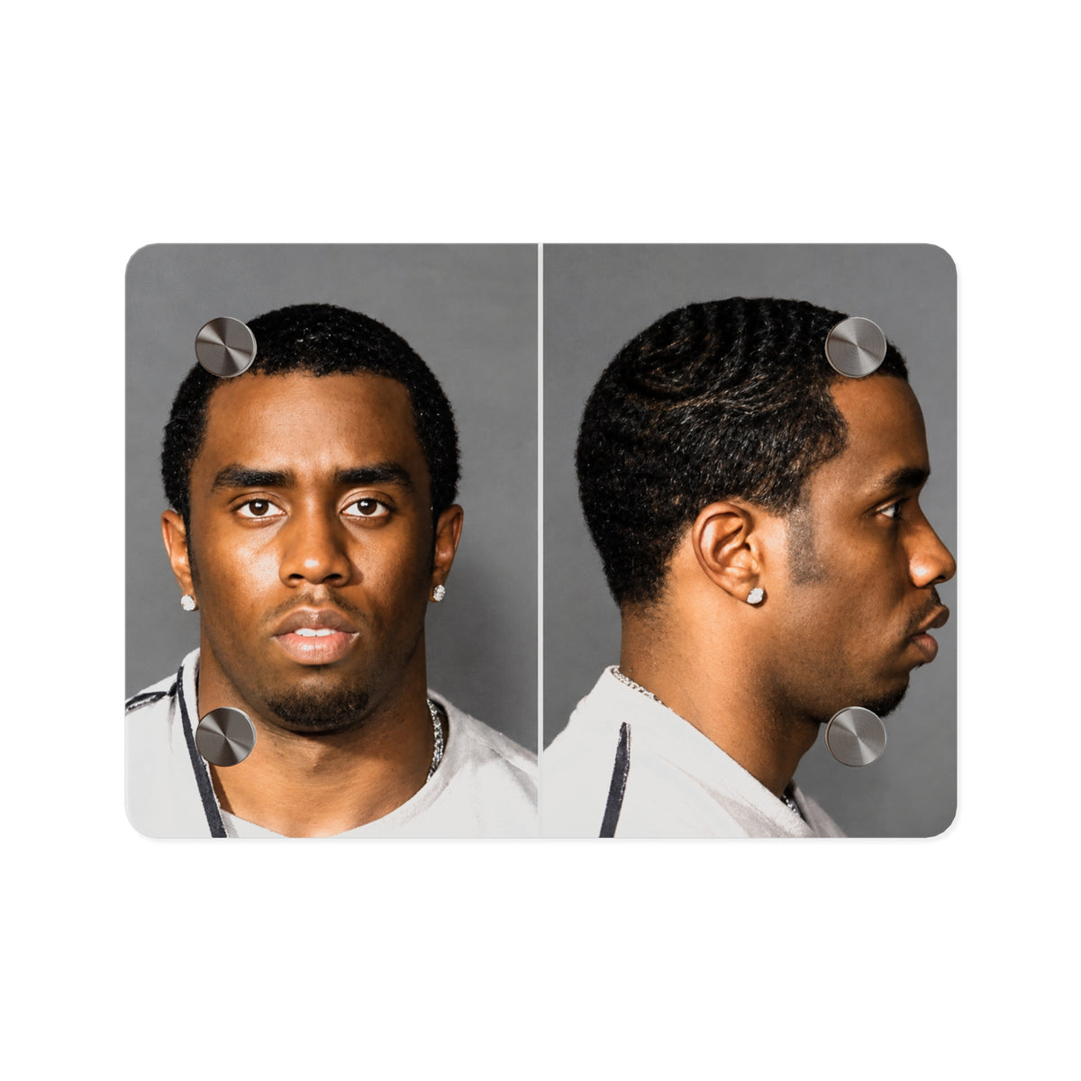Sean "Diddy" Combs Mugshot Acrylic Wall Art
