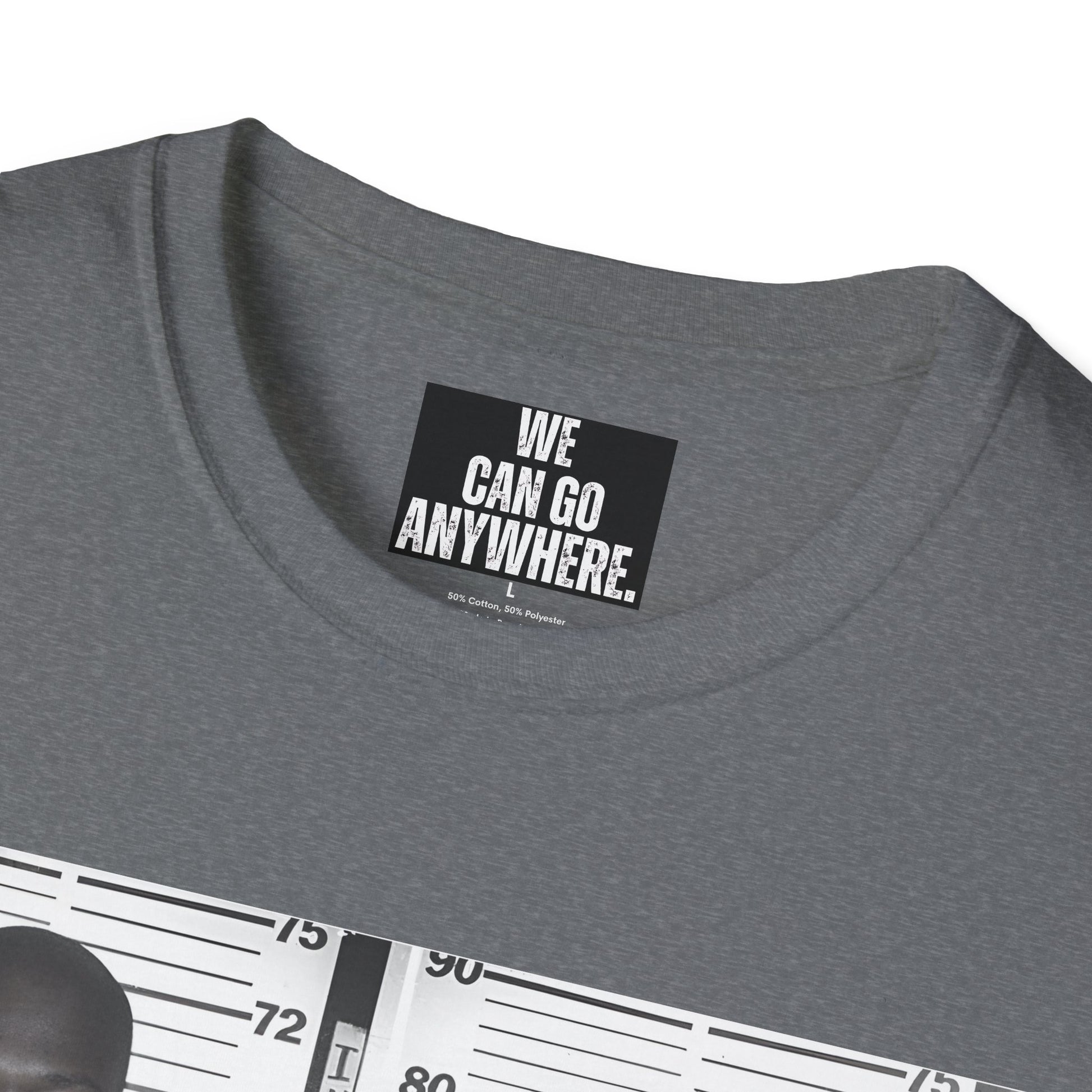 50 Cent Curtis Jackson Mugshot T-Shirt – “Built, Not Broken”