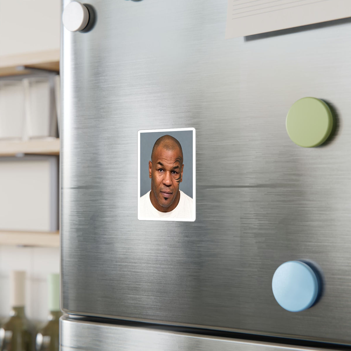 Mike Tyson Mugshot Sticker – Kiss-Cut Vinyl Decal