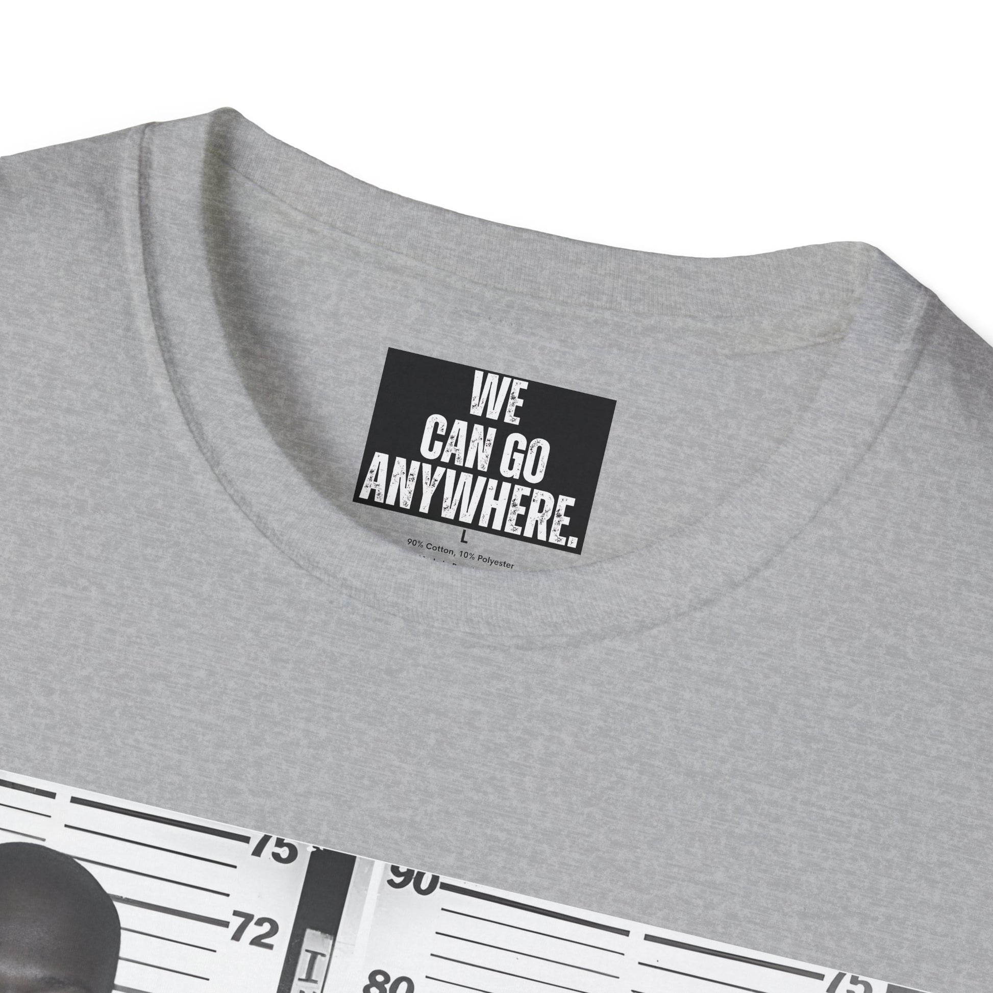 50 Cent Curtis Jackson Mugshot T-Shirt – “Built, Not Broken”