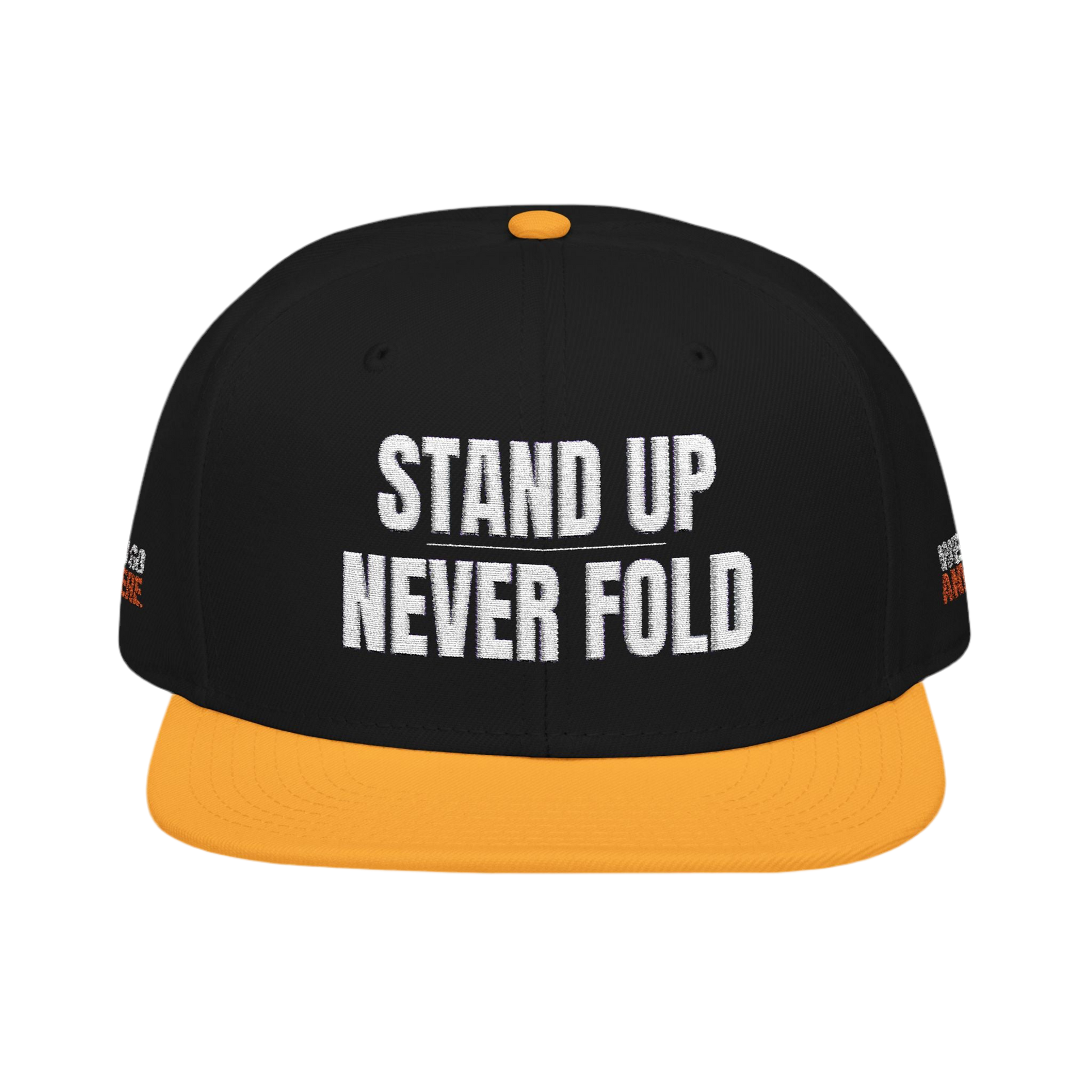 STAND UP NEVER FOLD Snapback (Embroidery)